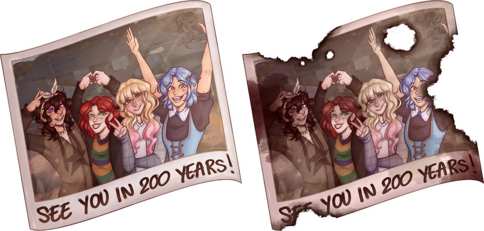 Commission for Ghosty_Ivy - Characters from Vault11 (2024)